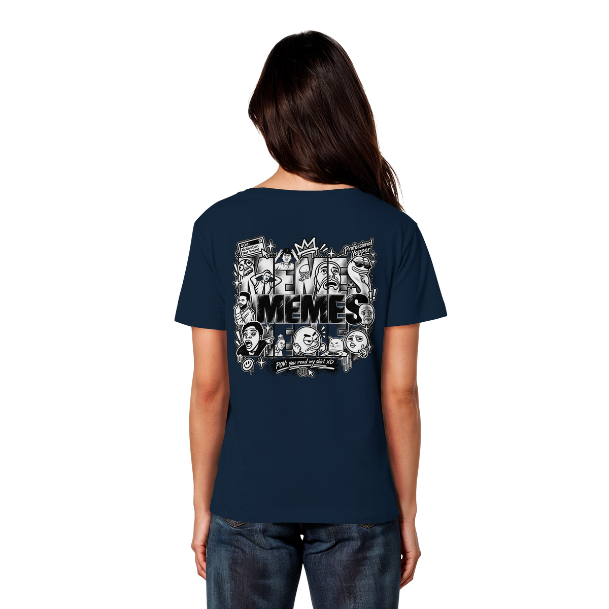The MEME - Womens Organic Lightweight T-Shirt