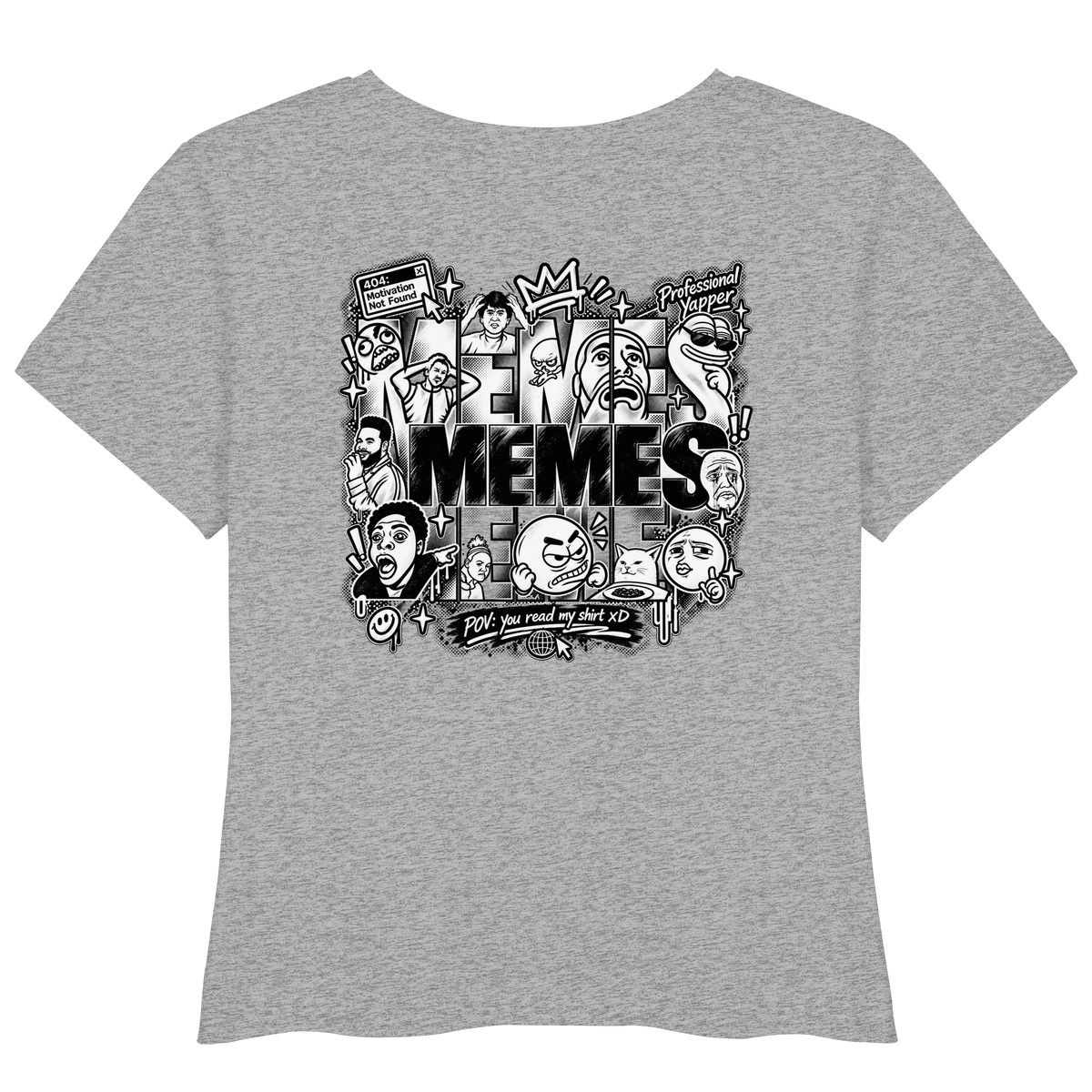 The MEME - Womens Organic Lightweight T-Shirt