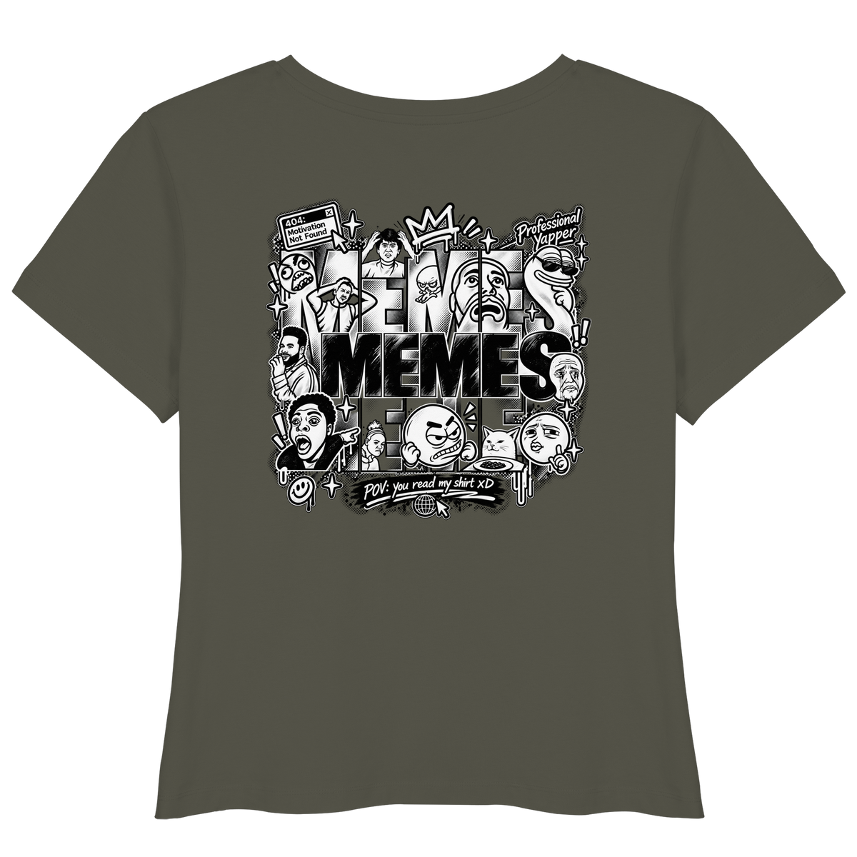 The MEME - Womens Organic Lightweight T-Shirt