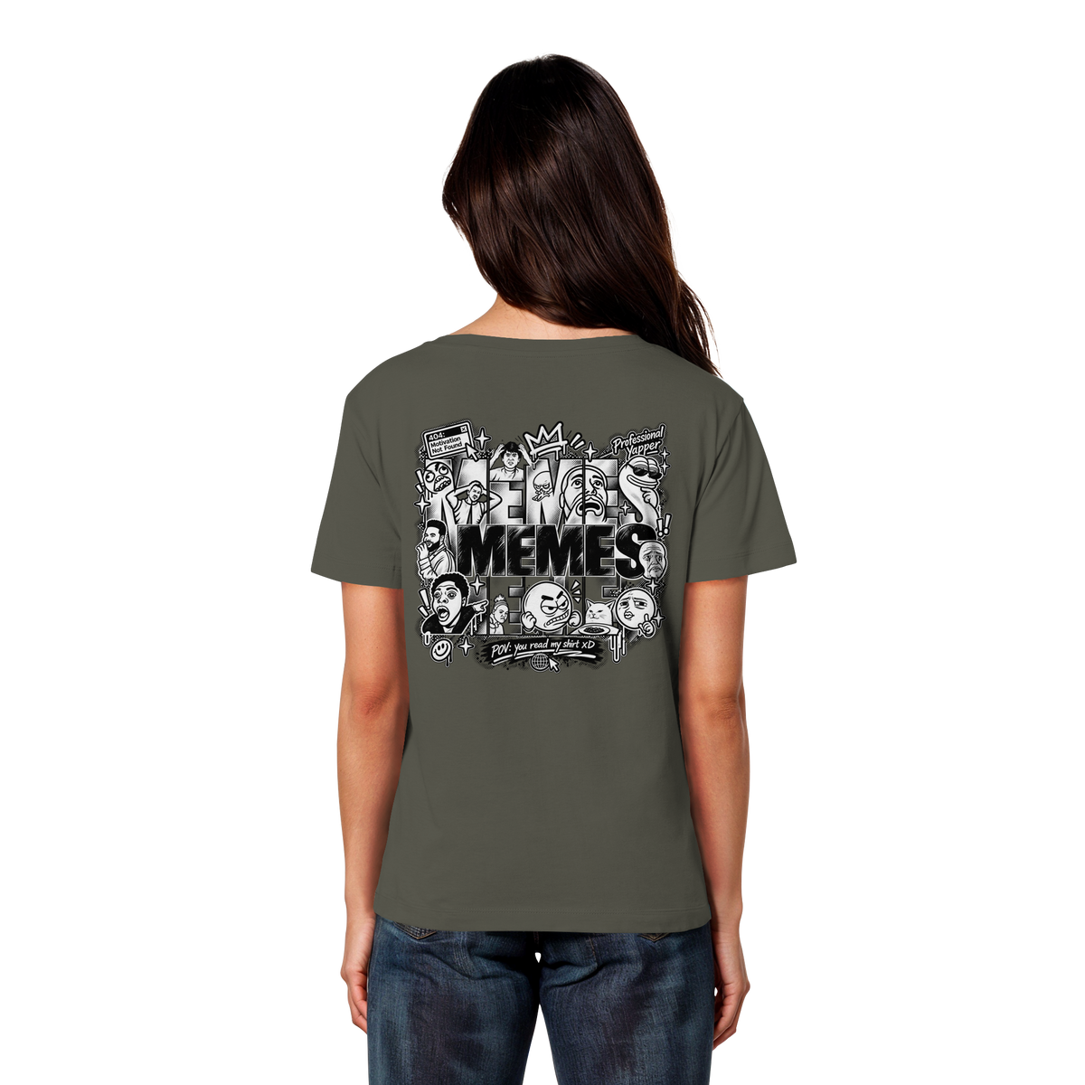 The MEME - Womens Organic Lightweight T-Shirt