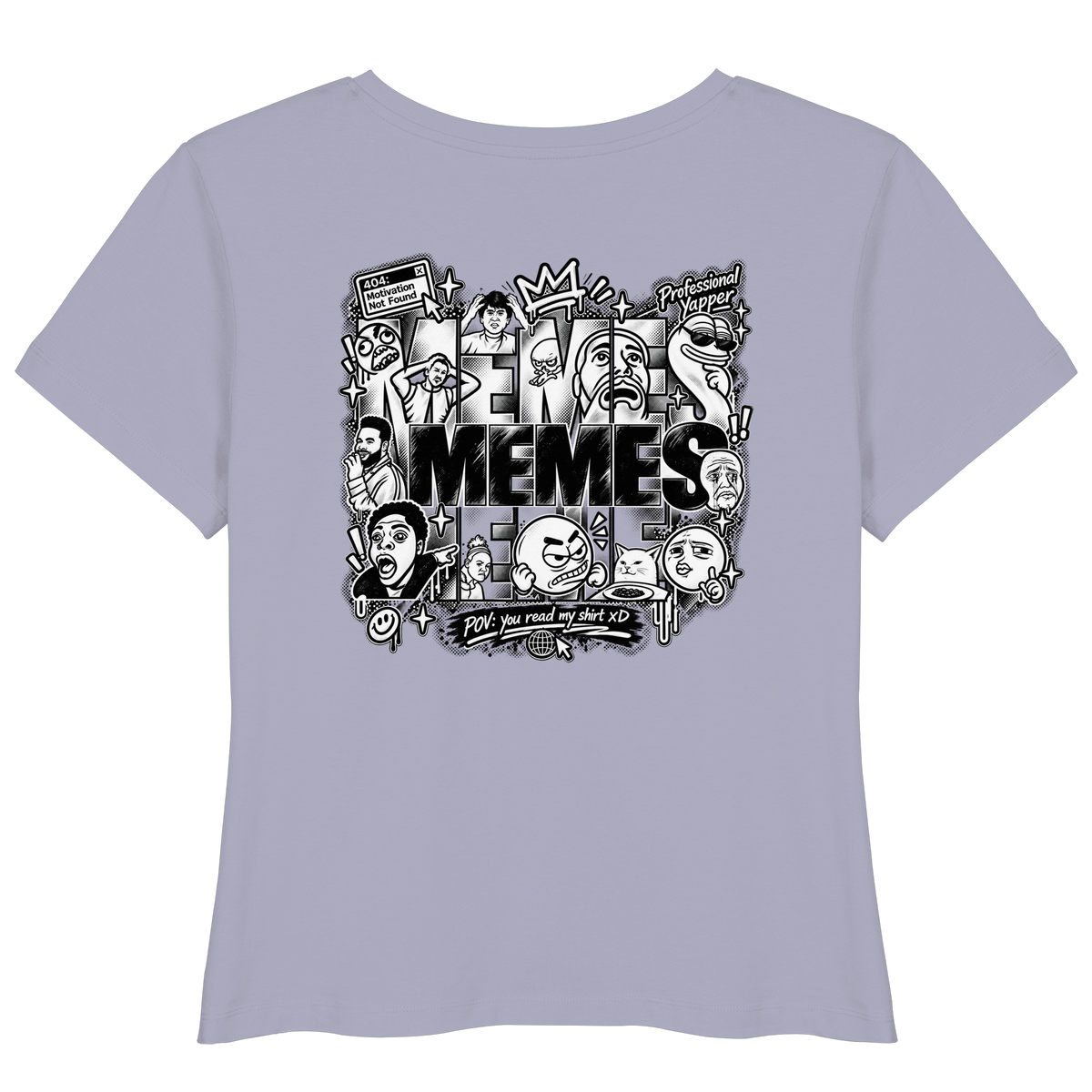 The MEME - Womens Organic Lightweight T-Shirt