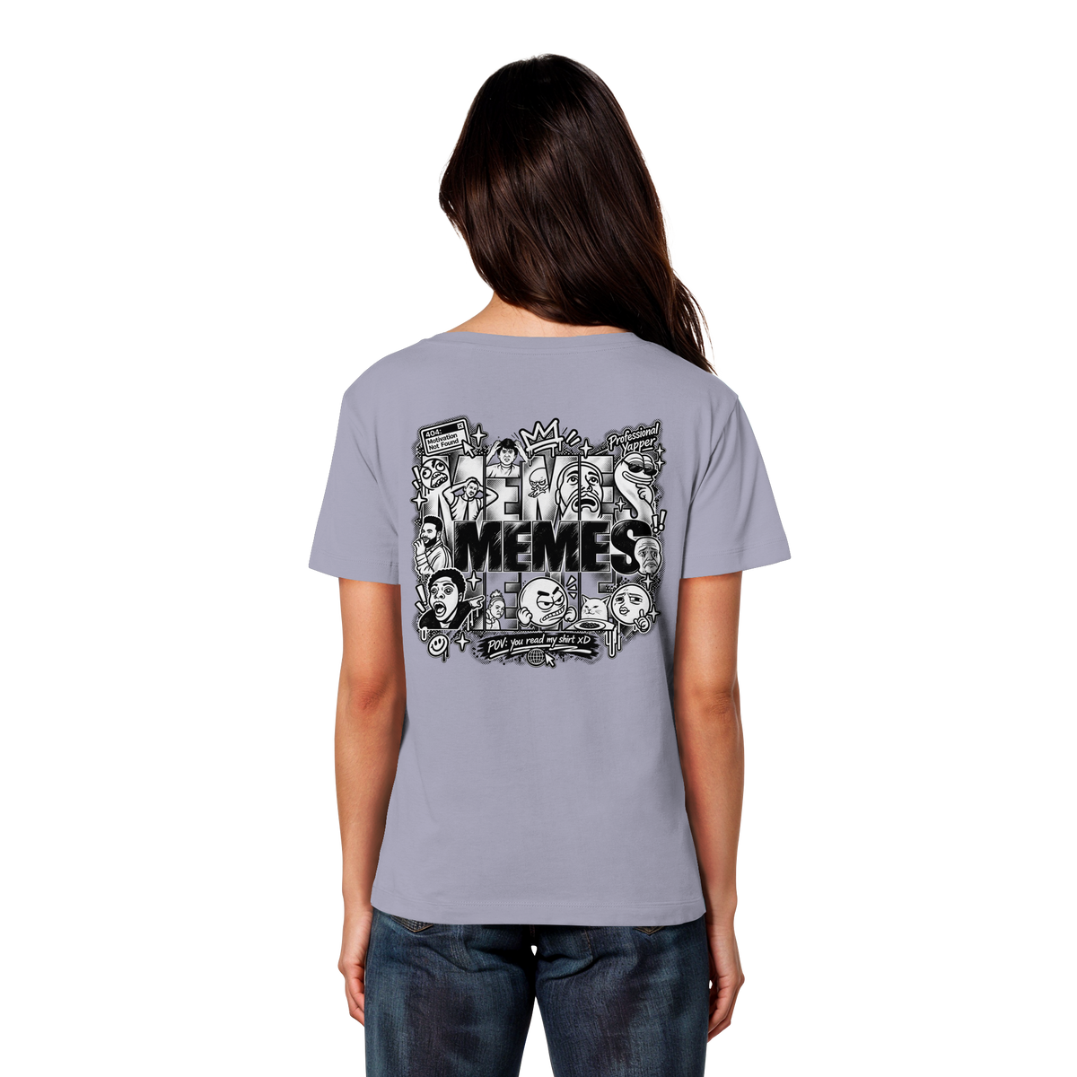 The MEME - Womens Organic Lightweight T-Shirt