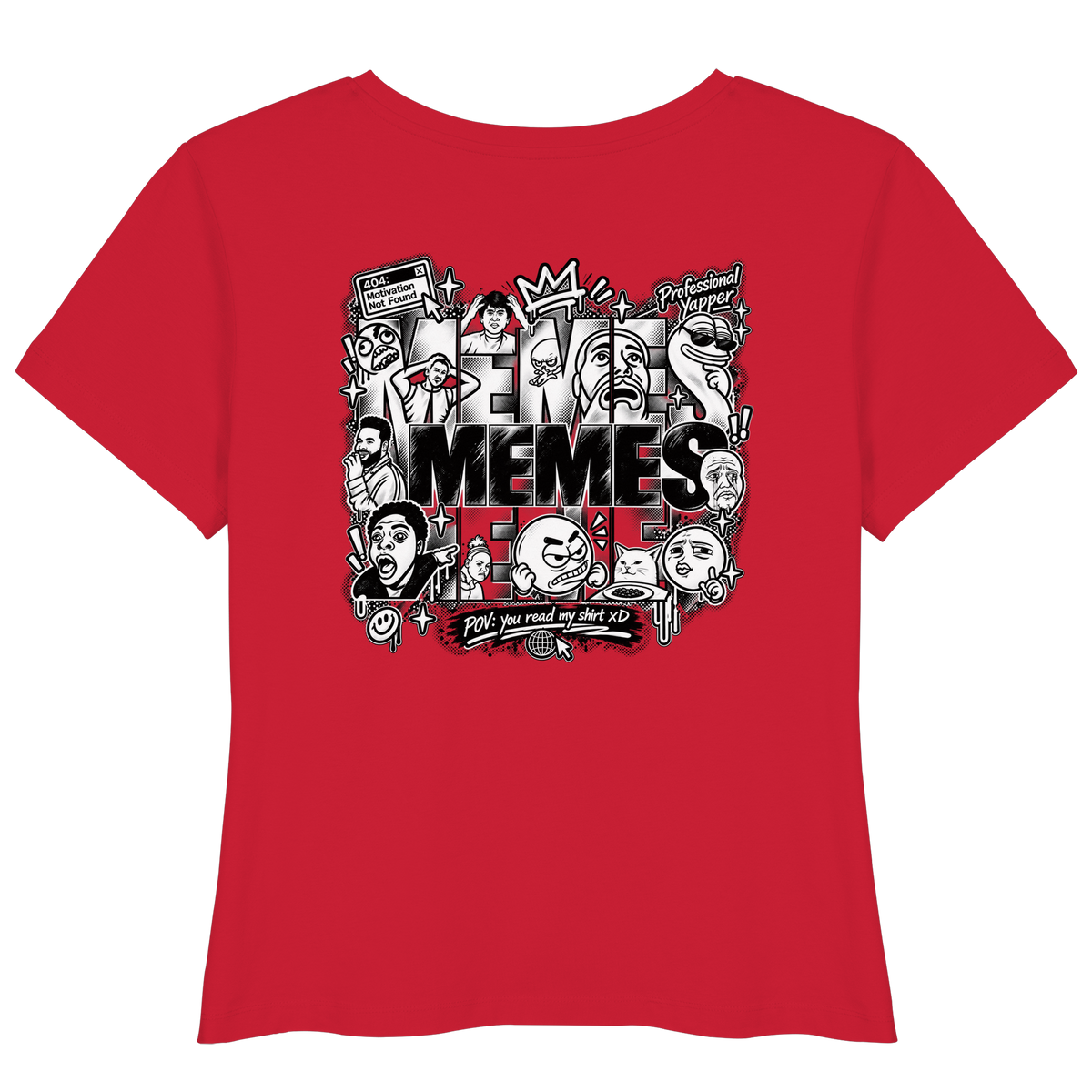 The MEME - Womens Organic Lightweight T-Shirt