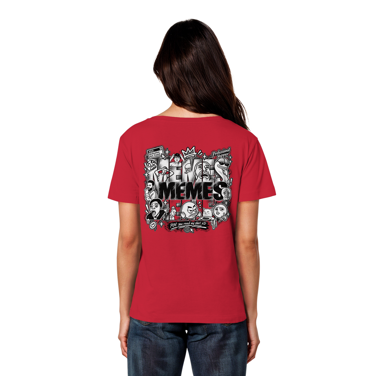 The MEME - Womens Organic Lightweight T-Shirt