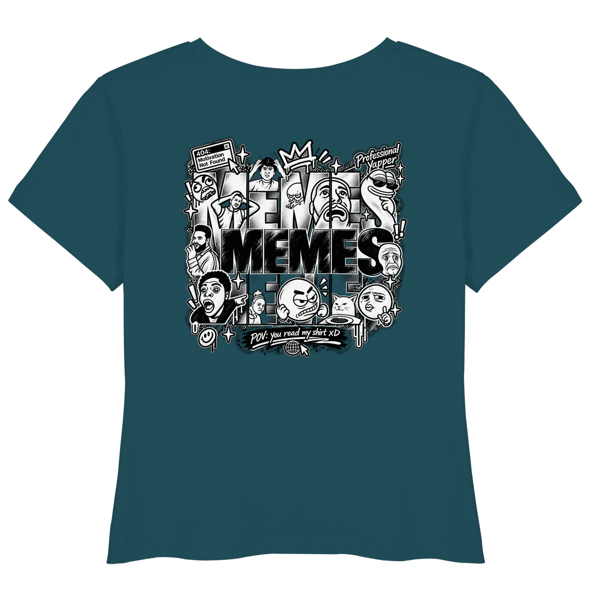 The MEME - Womens Organic Lightweight T-Shirt