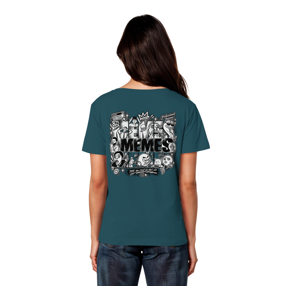 The MEME - Womens Organic Lightweight T-Shirt