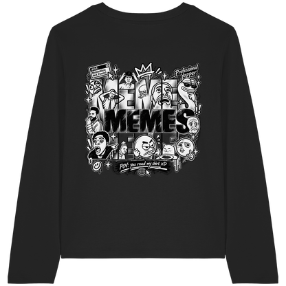 The MEME - Womens Organic Longsleeve T-Shirt