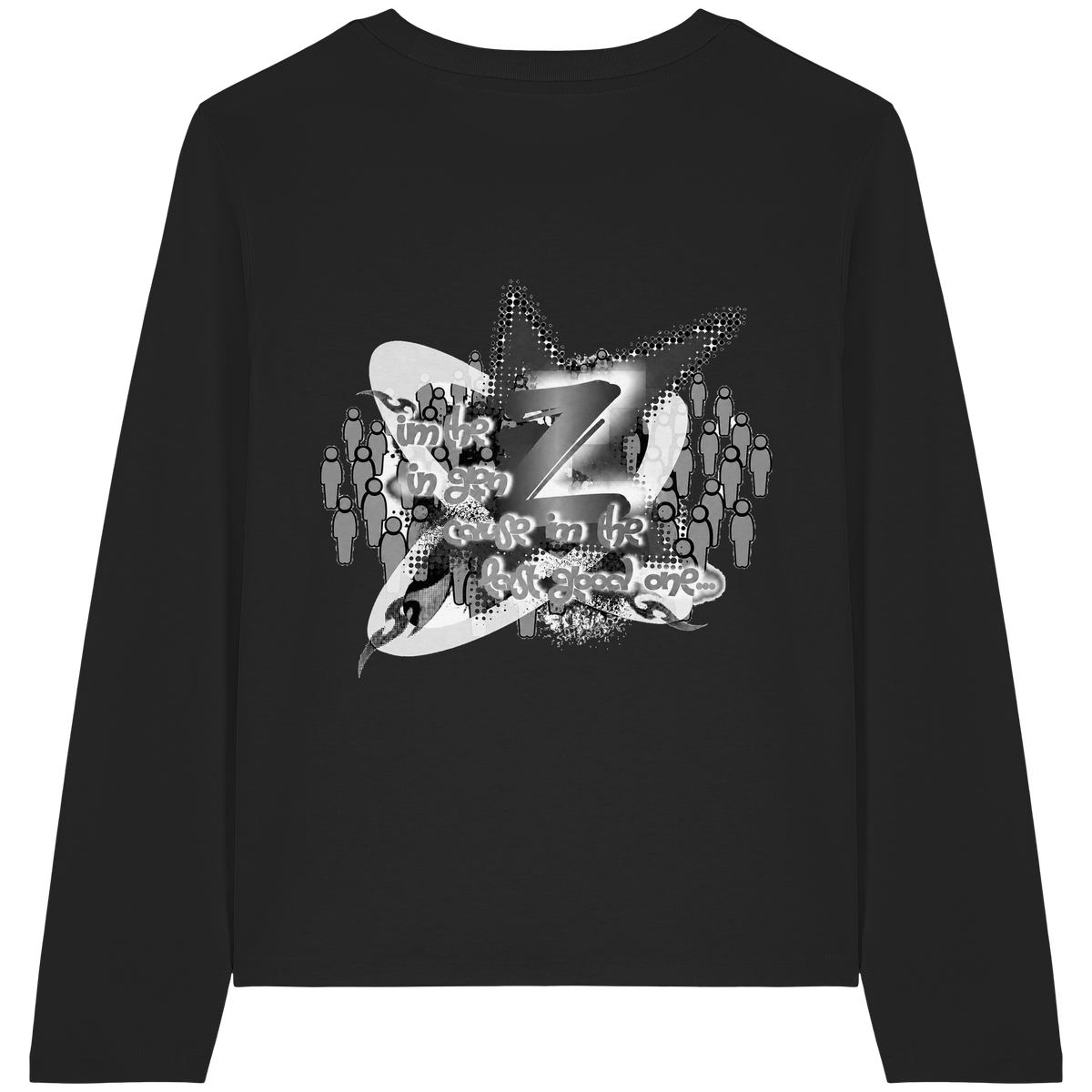 The Rebellion Z BASiCS - Womens Organic Longsleeve T-Shirt