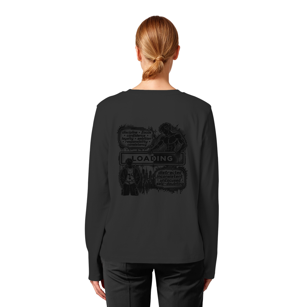 LOADiNG BASiCS - Womens Organic Longsleeve T-Shirt