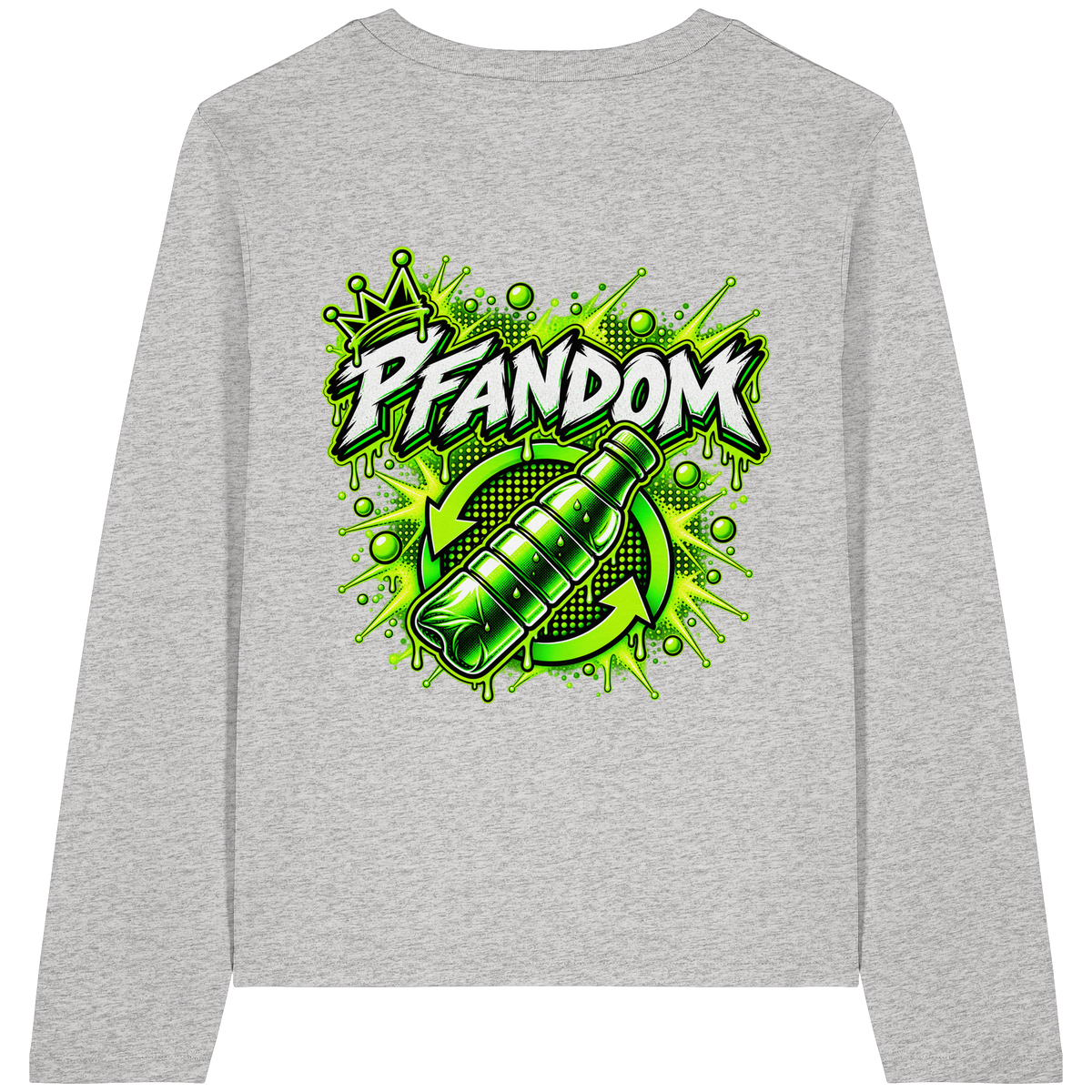 PFANDOM - Womens Organic Longsleeve T-Shirt