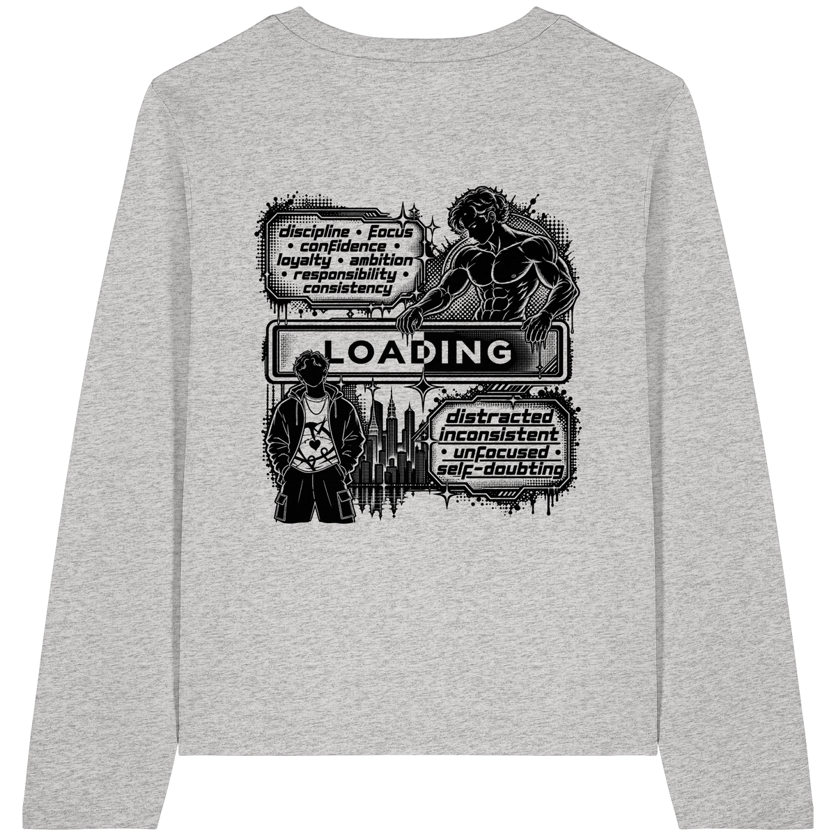LOADiNG BASiCS - Womens Organic Longsleeve T-Shirt