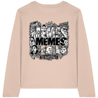 The MEME - Womens Organic Longsleeve T-Shirt