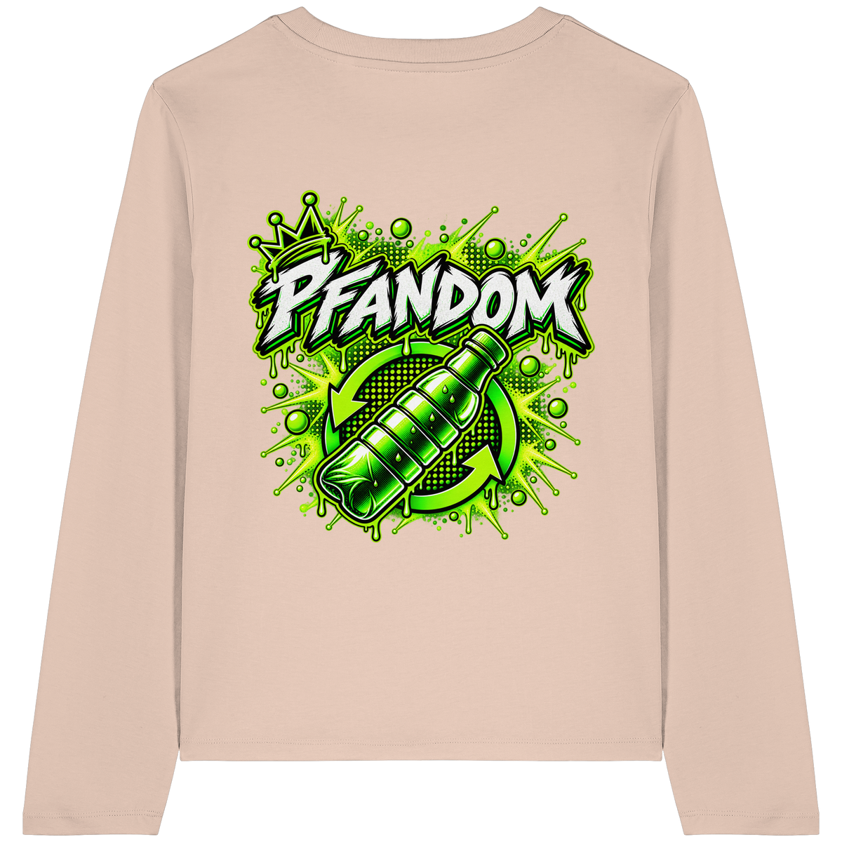 PFANDOM - Womens Organic Longsleeve T-Shirt