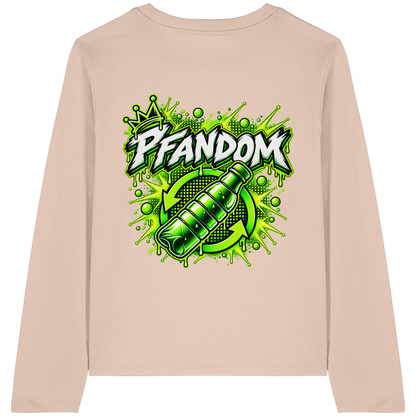 PFANDOM - Womens Organic Longsleeve T-Shirt