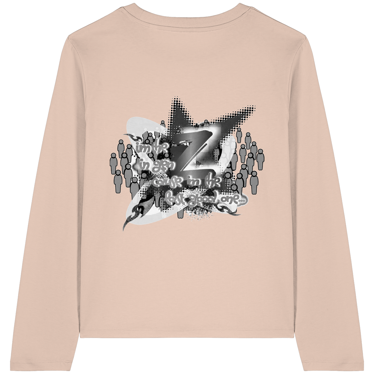 The Rebellion Z BASiCS - Womens Organic Longsleeve T-Shirt