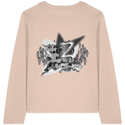 The Rebellion Z BASiCS - Womens Organic Longsleeve T-Shirt