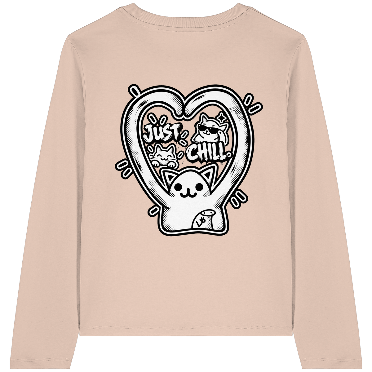 low CORTiSOL - Womens Organic Longsleeve T-Shirt
