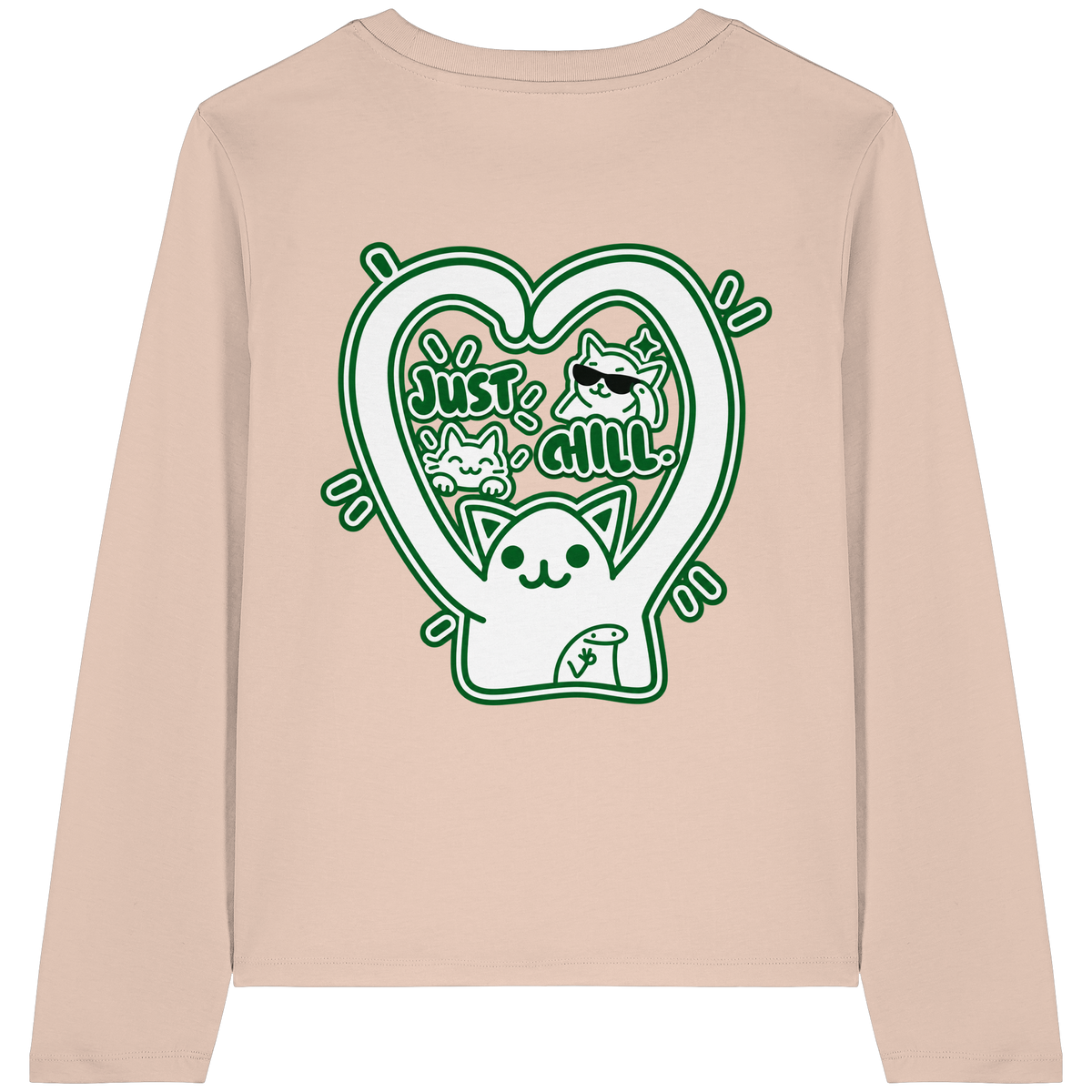 low CORTiSOL - Womens Organic Longsleeve T-Shirt