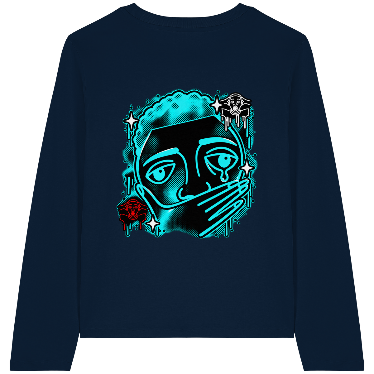 The Meme - Womens Organic Longsleeve T-Shirt