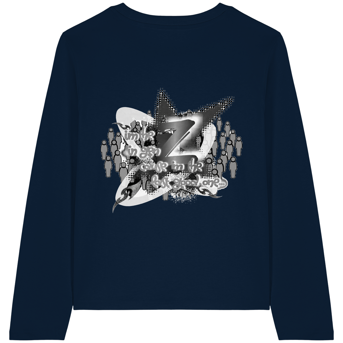 The Rebellion Z BASiCS - Womens Organic Longsleeve T-Shirt