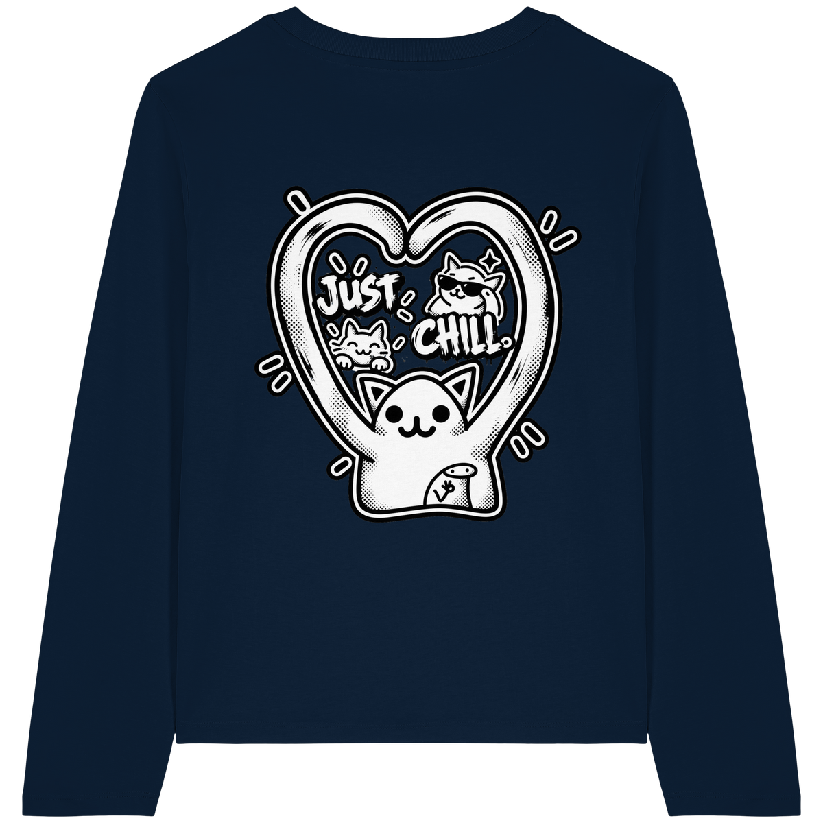 low CORTiSOL - Womens Organic Longsleeve T-Shirt