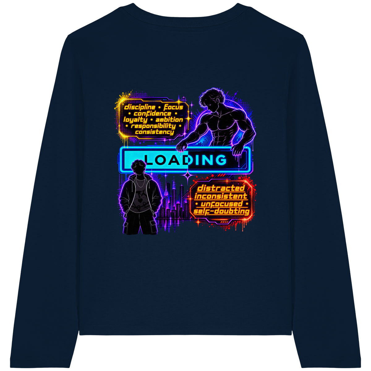 LOADiNG - Womens Organic Longsleeve T-Shirt