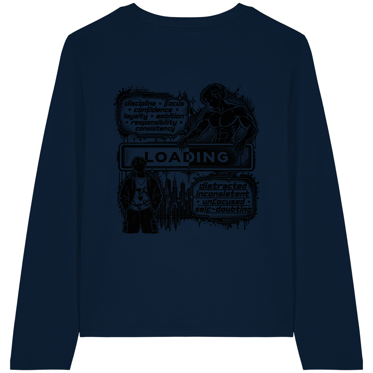 LOADiNG BASiCS - Womens Organic Longsleeve T-Shirt