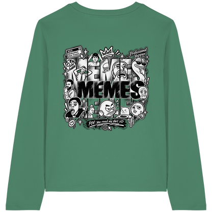 The MEME - Womens Organic Longsleeve T-Shirt