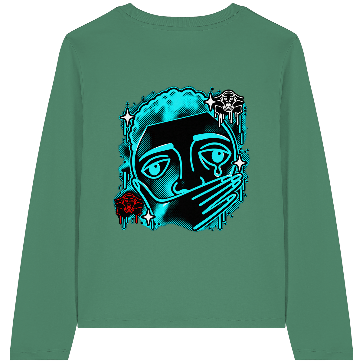 The Meme - Womens Organic Longsleeve T-Shirt