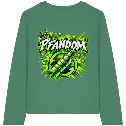 PFANDOM - Womens Organic Longsleeve T-Shirt