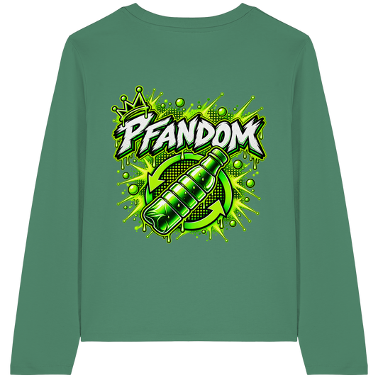 PFANDOM - Womens Organic Longsleeve T-Shirt