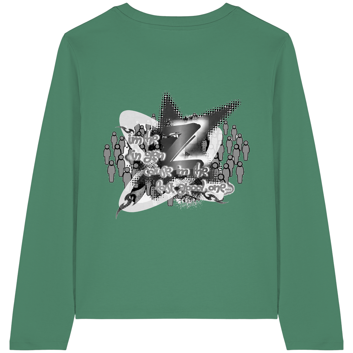 The Rebellion Z BASiCS - Womens Organic Longsleeve T-Shirt