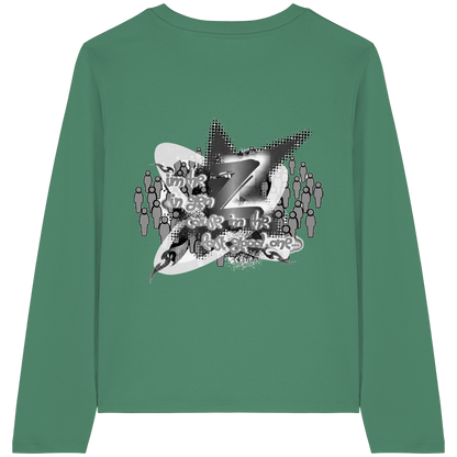 The Rebellion Z BASiCS - Womens Organic Longsleeve T-Shirt