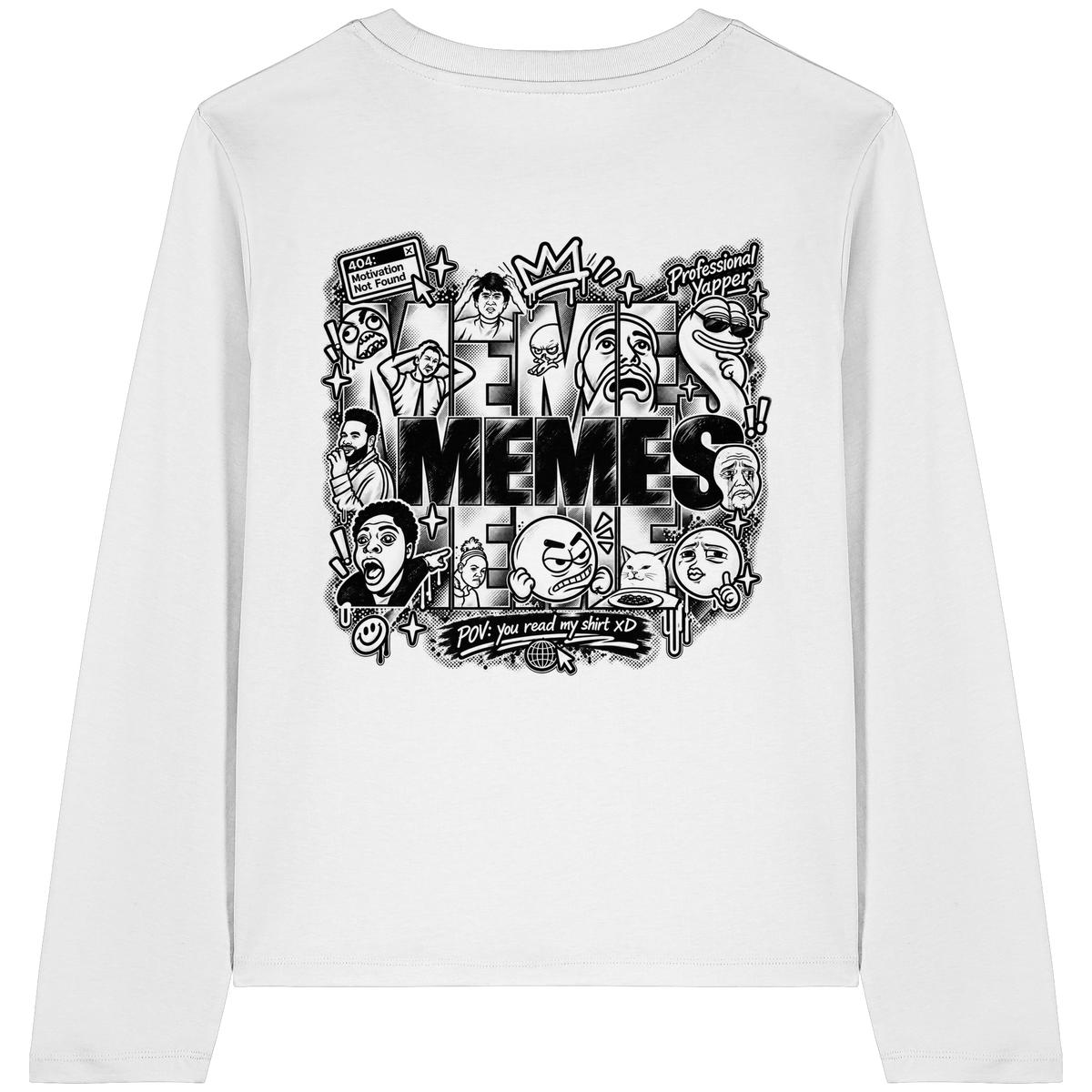 The MEME - Womens Organic Longsleeve T-Shirt