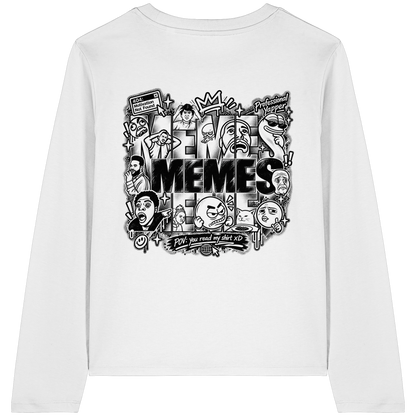 The MEME - Womens Organic Longsleeve T-Shirt