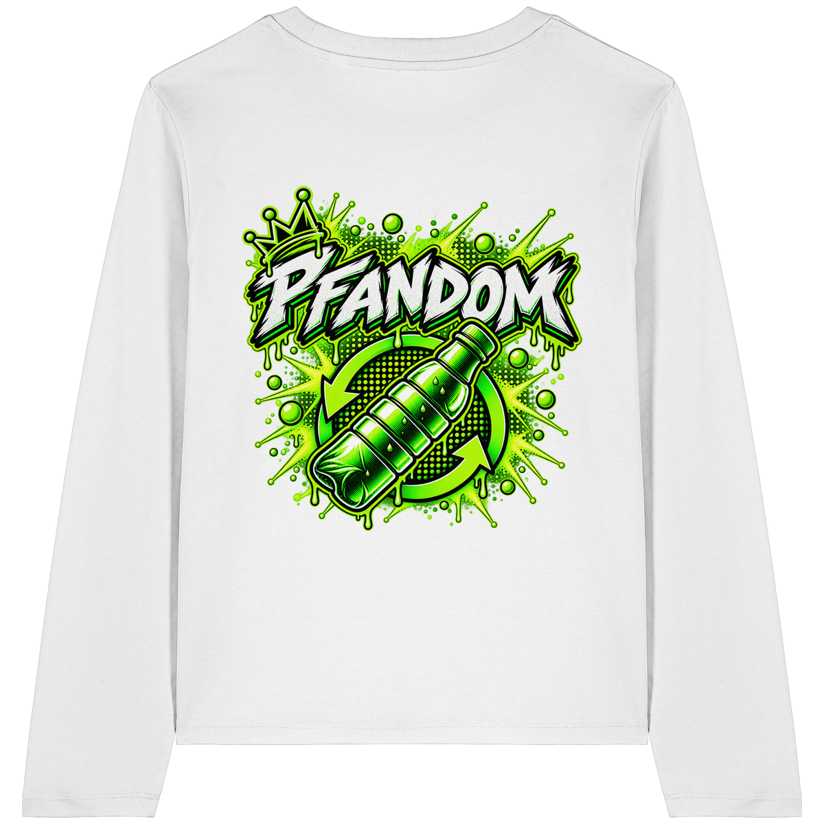 PFANDOM - Womens Organic Longsleeve T-Shirt