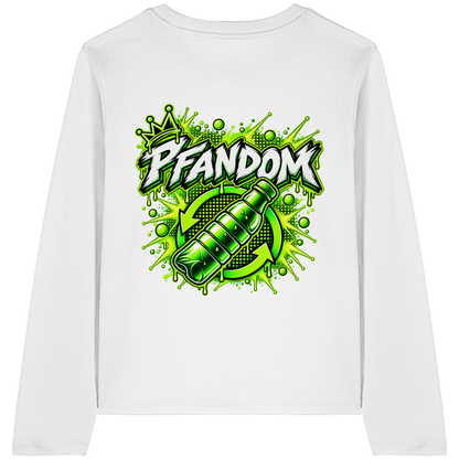 PFANDOM - Womens Organic Longsleeve T-Shirt