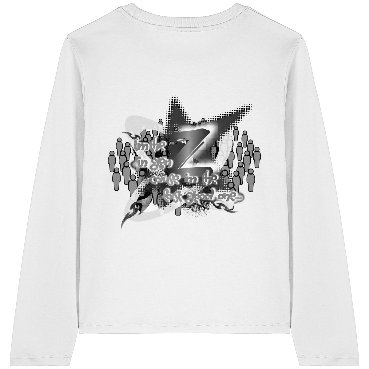 The Rebellion Z BASiCS - Womens Organic Longsleeve T-Shirt