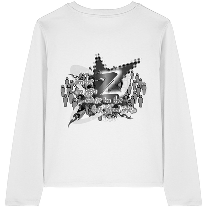 The Rebellion Z BASiCS - Womens Organic Longsleeve T-Shirt