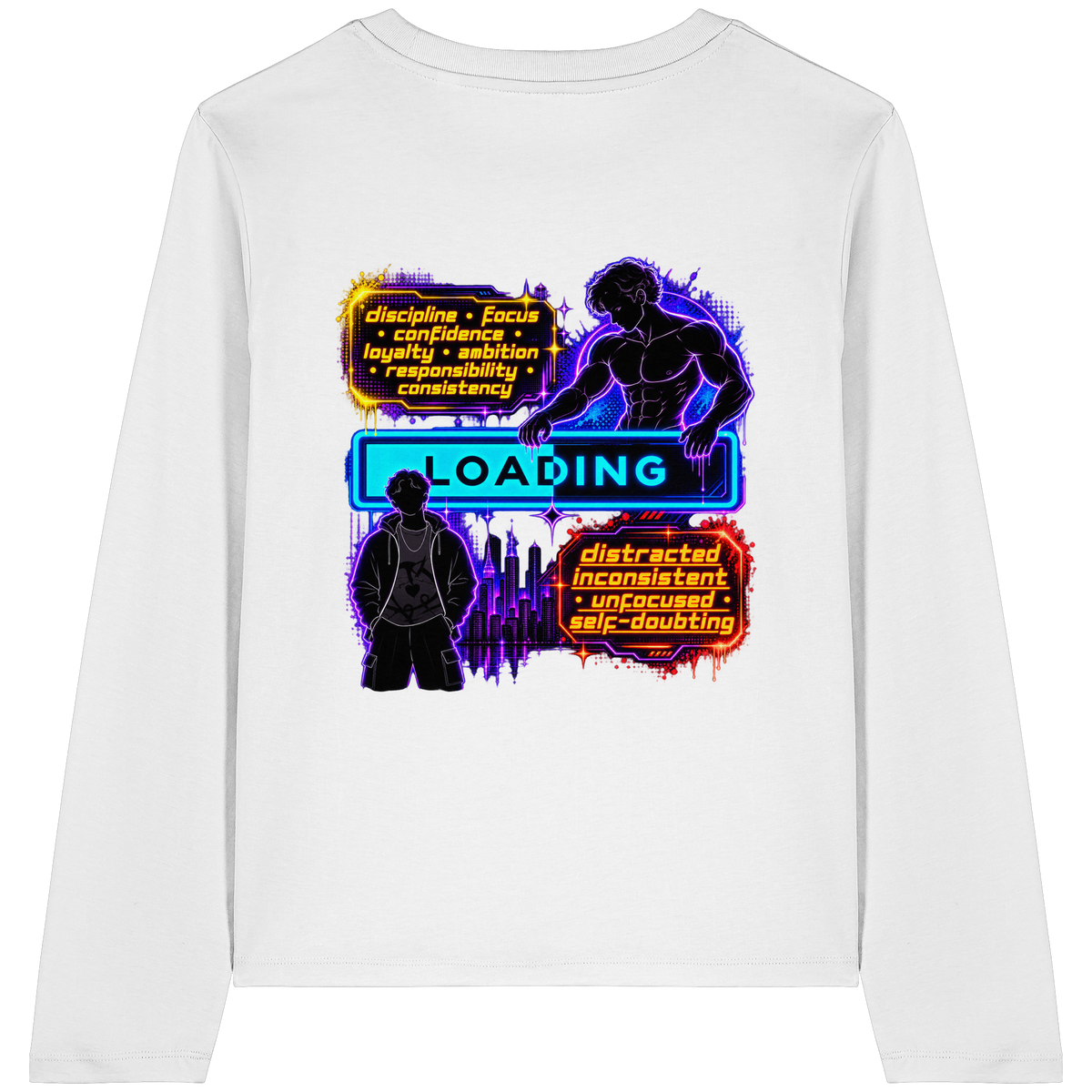 LOADiNG - Womens Organic Longsleeve T-Shirt