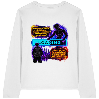 LOADiNG - Womens Organic Longsleeve T-Shirt