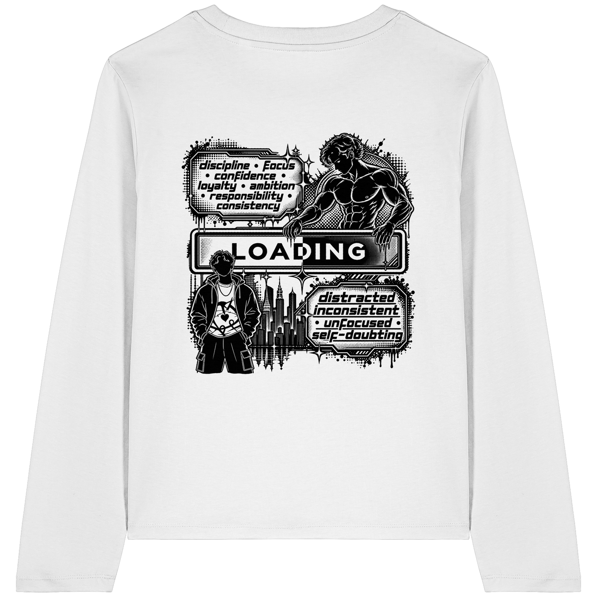 LOADiNG BASiCS - Womens Organic Longsleeve T-Shirt