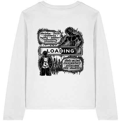 LOADiNG BASiCS - Womens Organic Longsleeve T-Shirt