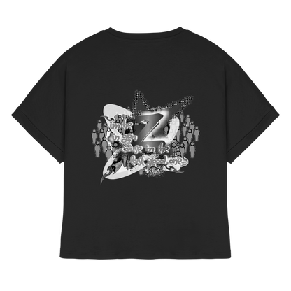 The Rebellion Z BASiCS - Womens Organic Rolled Sleeves T-Shirt