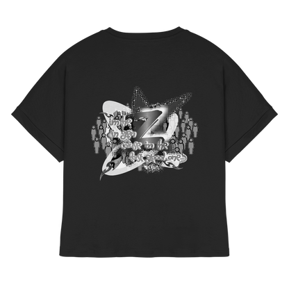 The Rebellion Z BASiC - Womens Organic Rolled Sleeves T-Shirt