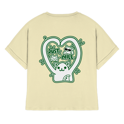 low CORTiSOL - Womens Organic Rolled Sleeves T-Shirt