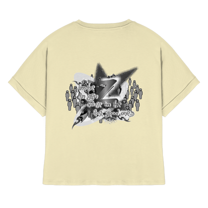 The Rebellion Z BASiC - Womens Organic Rolled Sleeves T-Shirt