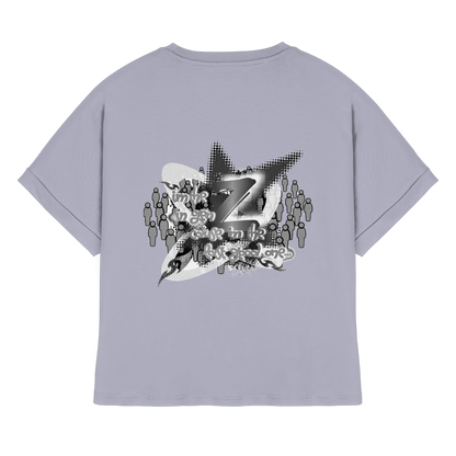 The Rebellion Z BASiCS - Womens Organic Rolled Sleeves T-Shirt