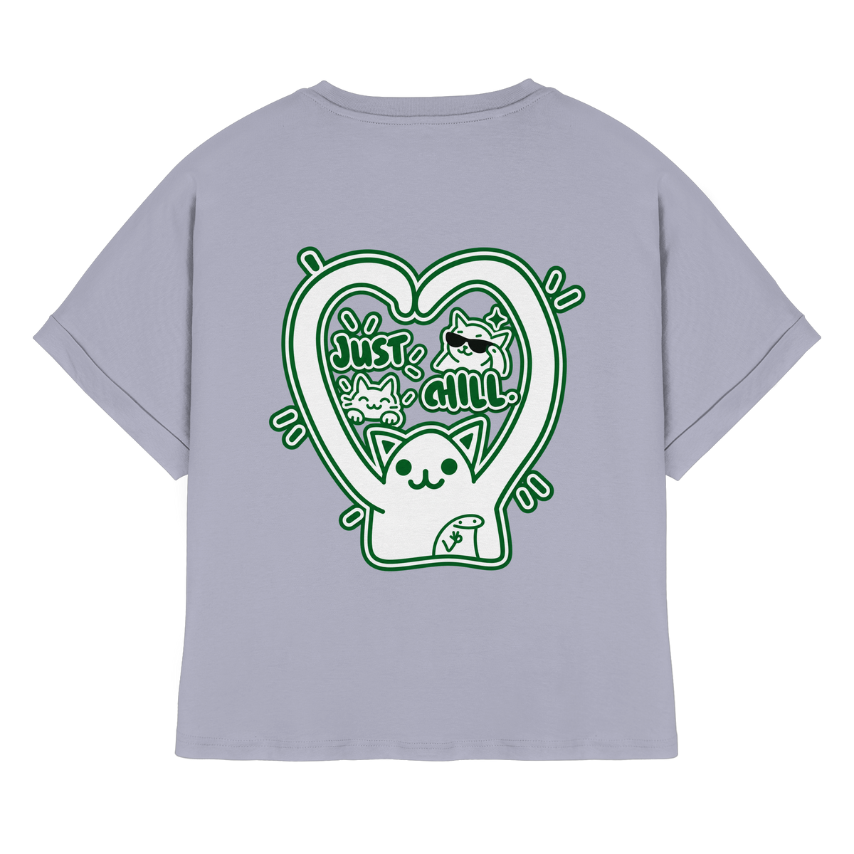 low CORTiSOL - Womens Organic Rolled Sleeves T-Shirt