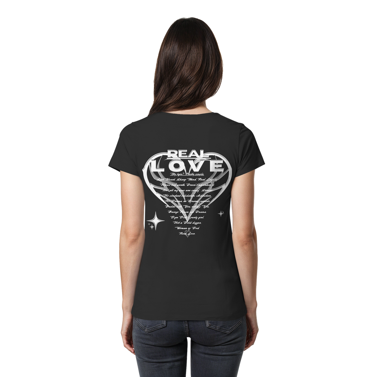The REAL LOVE BASiCS - Womens Premium Classic T-Shirt